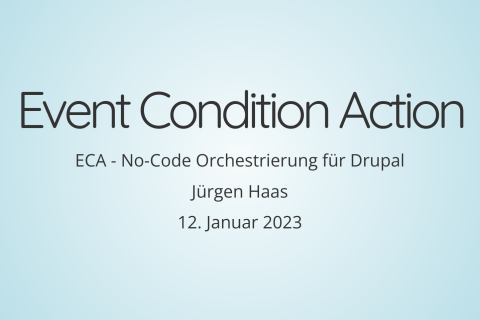 ECA Präsentation bei der DUG Berlin